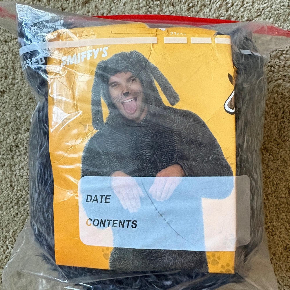 🐾 Adult Dog Onesie – Halloween Costume